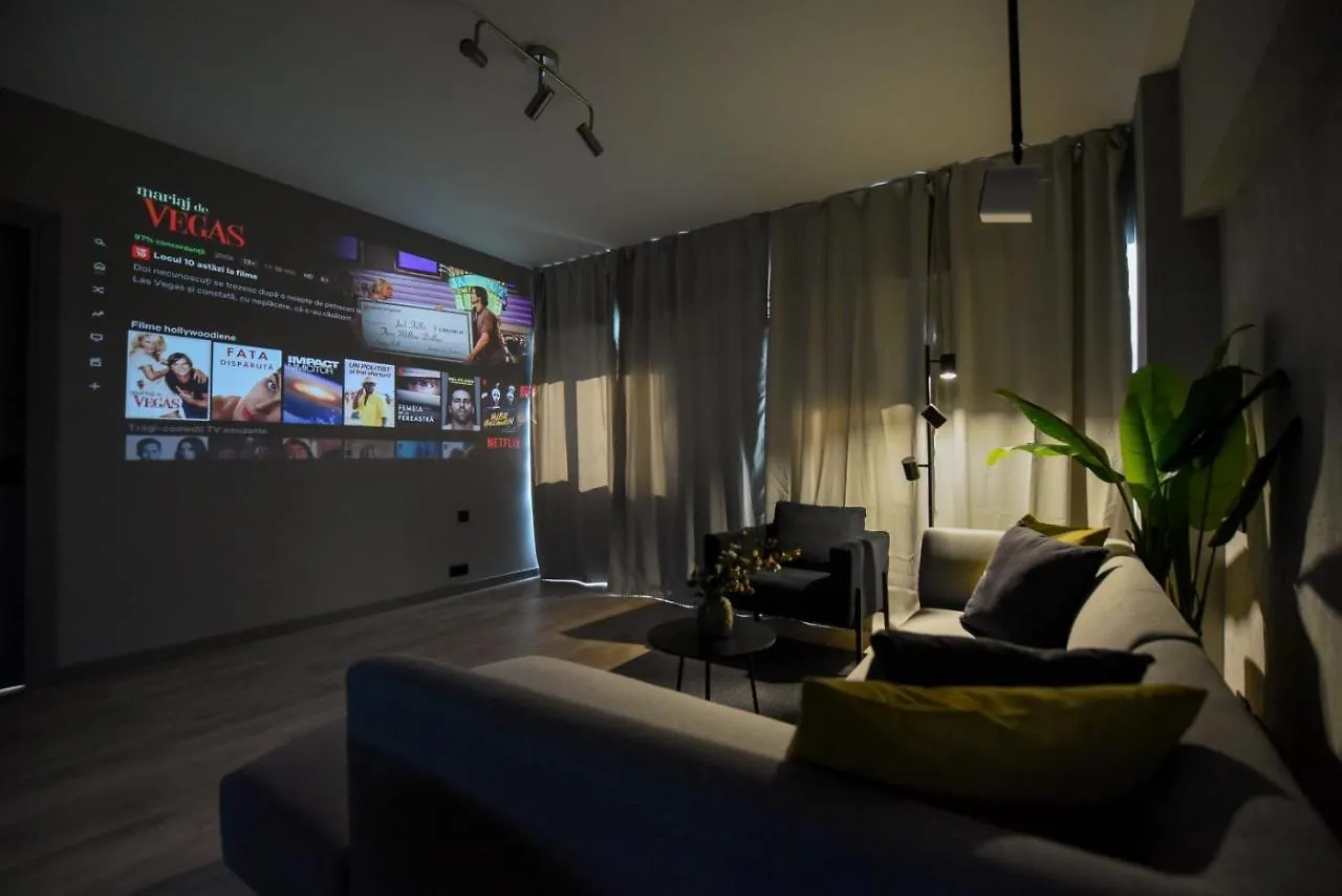 בוקרשט Luxury Apartment Near Radisson Hotel - Wall Projector & Modern Design